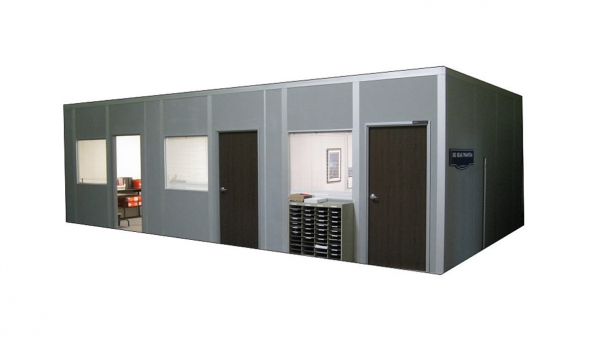 Pre-fab Modular Cleanroom with attached office